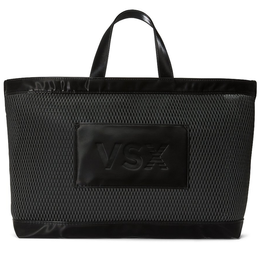 New NWT Victoria's‎ Secret VSX Tote Black Mesh New With Tags